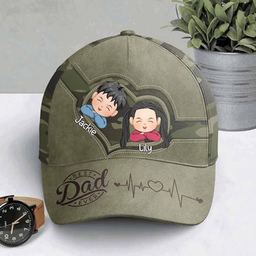 Macorner-Personalized-Classic-Dad-Cap-Best-Dad-Gifts-from-Daughter-Son-Dad-Birthday-Gift Macorner Personalized Classic Dad Cap Best Dad Gifts from Daughter Son Dad Birthday Gift
