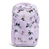 Vera Bradley Recycled Lighten Up Reactive Journey Backpack, Lavender Butterflies
