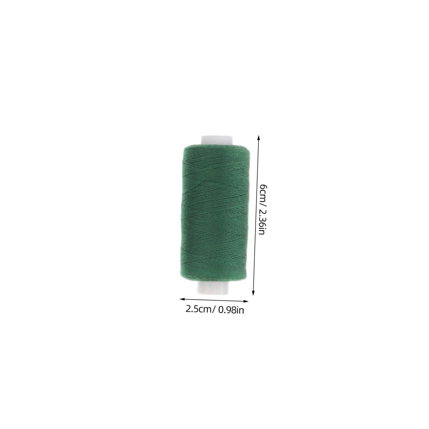 Kit de Hilo para Coser de 36 Colores, Bobinas de Poliéster de 400 Yardas, Carretes Preenrollados para Máquina y Costura a Mano, Adecuado para Manualidades y Sastrería Profesional
