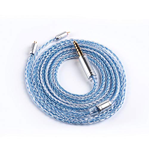 Amazon | 【YYX 4849】2pin 4.4mmリケーブル 4極 16芯銀メッキ 4.4mm Amazon | 【YYX 4849】2pin 4.4mmリケーブル 4極 16芯銀メッキ 4.4mm