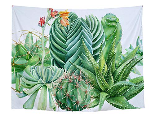 Tapisserie murales Plante tropicale Tenture murale Couvre-lit Salon Décoration Murale pour Chambre Tapisseries décoratives Stickers muraux Affiche 95X73cm Cover