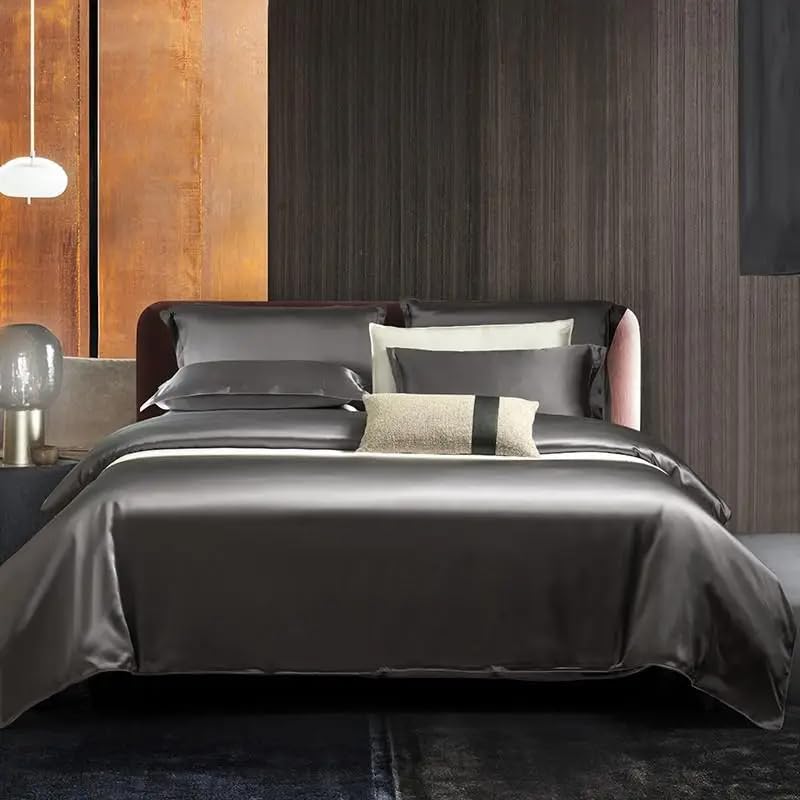Juego de cama reversible de algodón 800 hilos ligero para cuatro estaciones