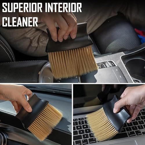 Image of 5 Pcs Microfiber Car Duster Accessories Kit with Scratch & Lint Free Duster || Interior & Exterior Car Cleaning Detailing Best Tools Best for Cars, SUVs, Sedan, Car Cleaning Kit (5)