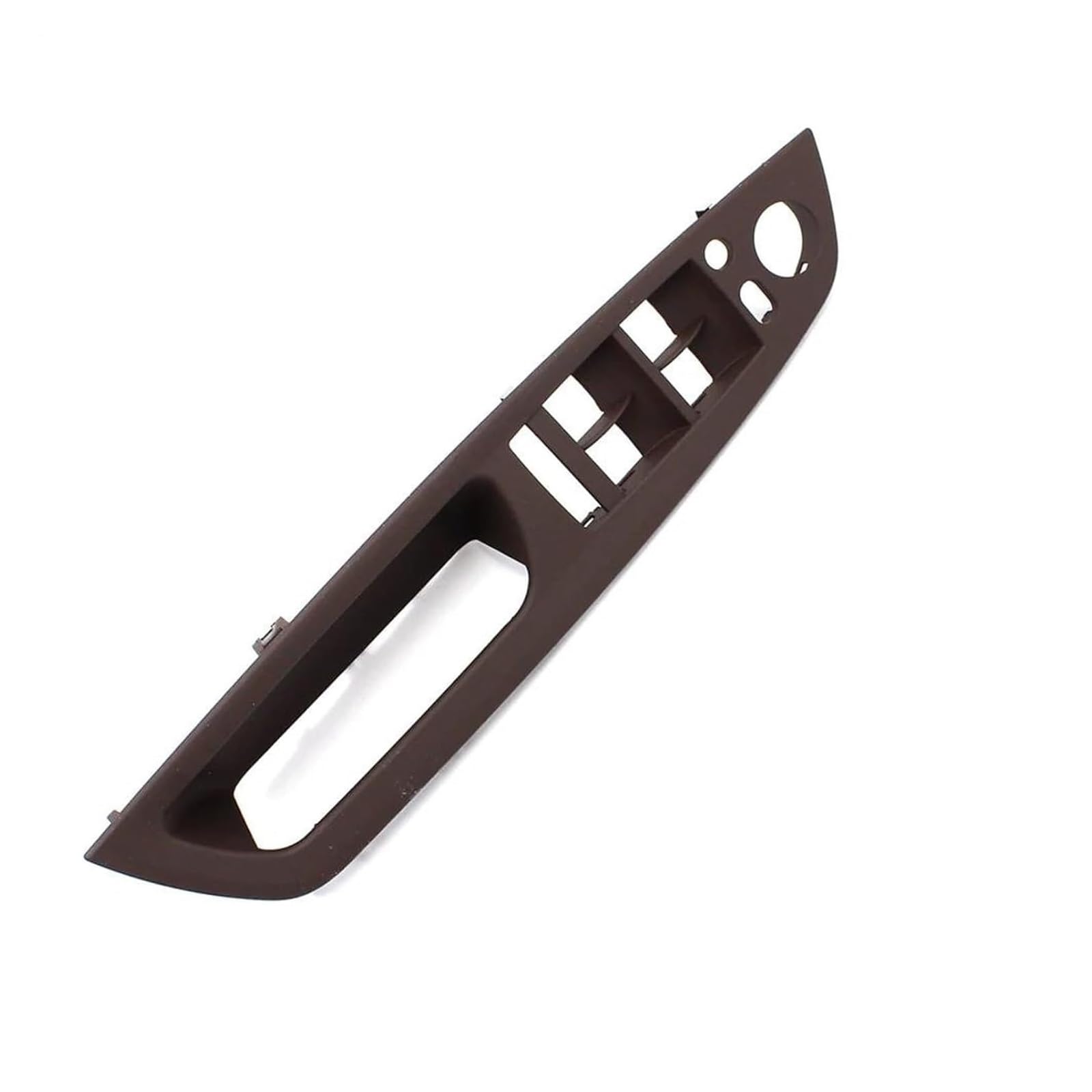 FANGZIQQ for X5 X6 E70 E71 E72 Car Inner Door Armrest Window Switch Panel Handle Pull Trim Outer Cover Car Inner Door Handle(Lhd Armrest-Moka)