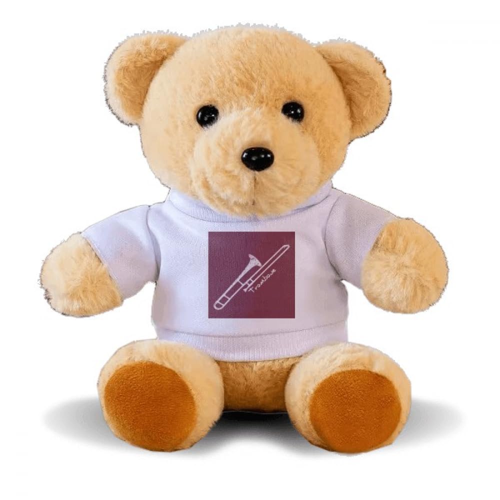 Amazon.co.jp: トロンボーン音楽 クマのおもちゃ動物のぬいぐるみの