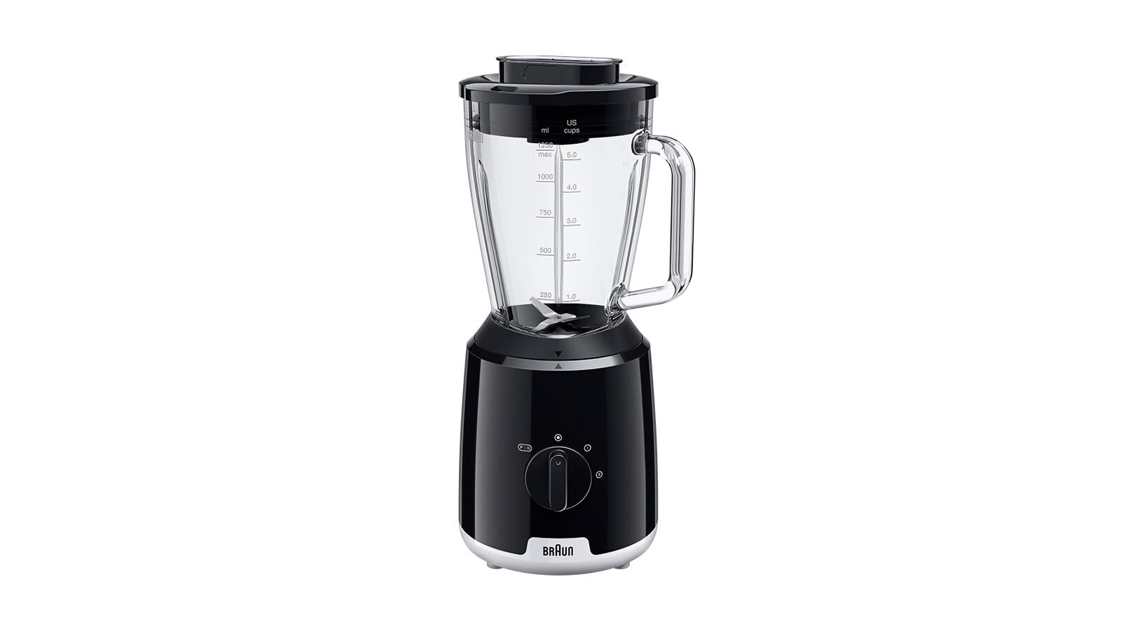 Braun Household PowerBlend 1 Jug Blender JB1050BK, TriAction