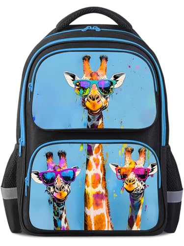 HiMagics Giraffe Pattern Backpack