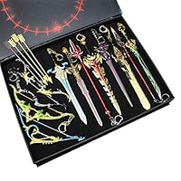 原神　武器キーホルダー　12セット Amazon.co.jp: [COSPLEE] ミニ武器 原神の武器・聖遺物 12点