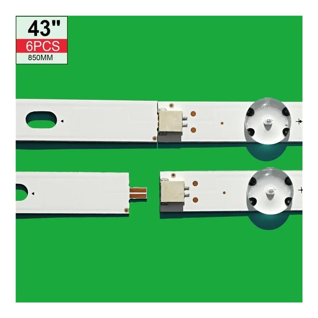 Bande de rétroéclairage LED, for LG UF64_UHD_A 43LH604V 43UH603V 43UH610V 43UF6407 HC430DGN 43UF6409 43UH6030 43UF640
