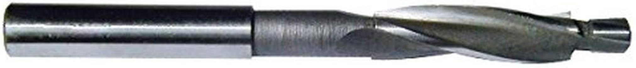 HHIP 2007-0057 High-Speed Steel 3 Flute Straight Shank Solid Pilot Counterbore, M5 x 5.5mm
