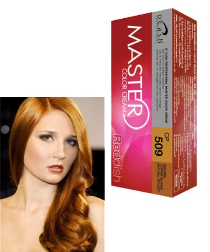Dcash Permanent Hair Color Professional Master Color Dye (CP 509 Golden Copper Blonde Natural Reflect) by Dcash Master