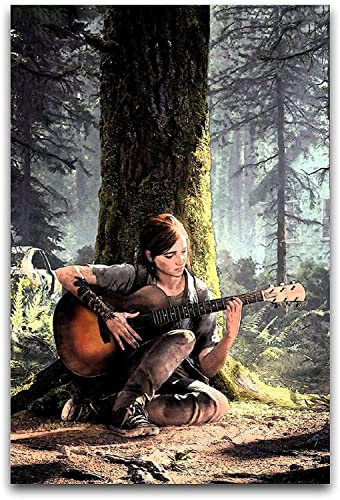 DYZWAZ Lienzo De Impresión The Last of Us Posters Home Furnishing Decorative Living Room Bedroom...