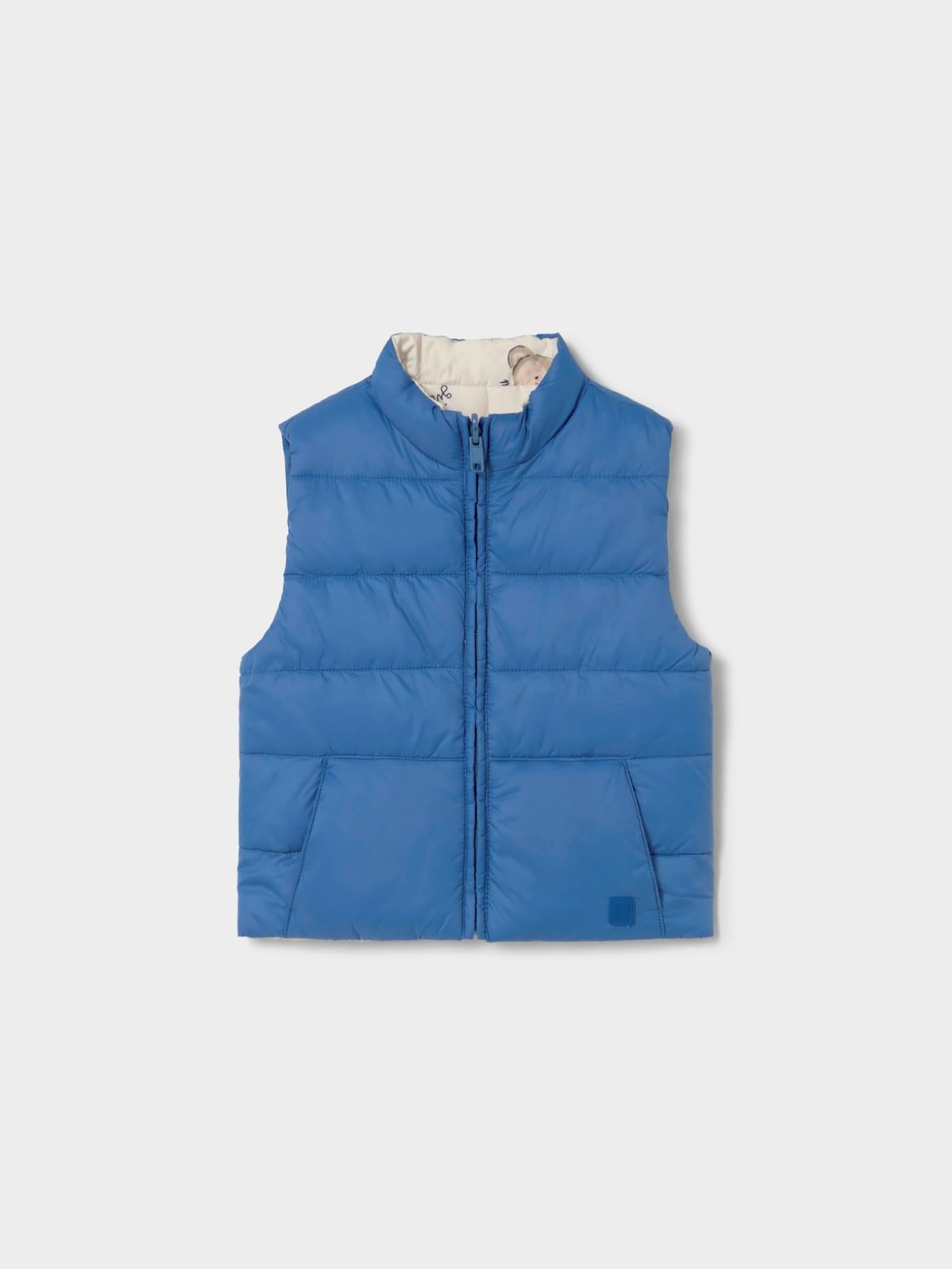 Mayoral Gilet Reversibile per Bimbo Cobalto