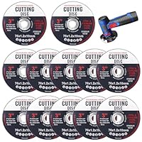 12 Stück Trennscheiben, Trennscheibe 76mm, Trennscheibe 76mm Holz und Metall, Fächerscheibe 76mm, 76mm Trennscheibe, 76mm Schleifteller Schwarz.