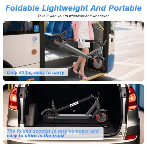 KEQ Electric Scooter For Adults with Dual Suspension Review