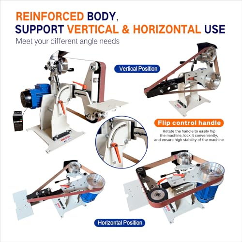 JLD Professional 2x72 Belt Grinder