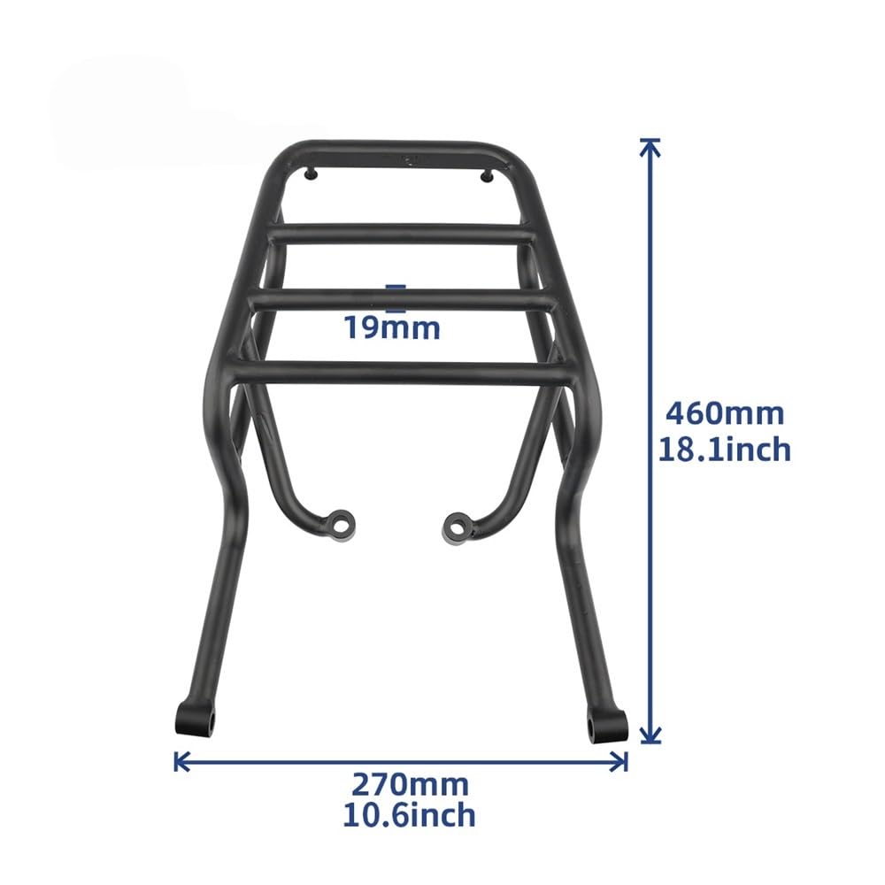 Pannier Holder para SCRAM411 2022-2024 Estante Trasero para Maleta para Equipaje