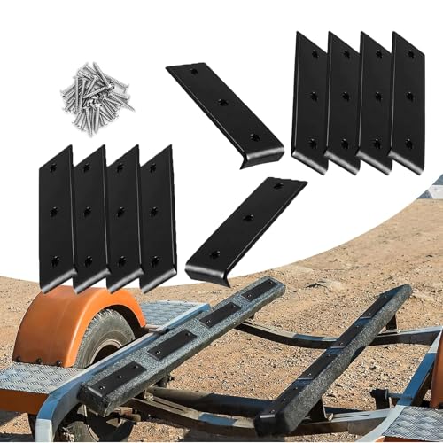 CTMAOYI Boat Trailer bunk Slides,Smoother Boat Bunk Slide Pads, Boat on/Off Trailer Easier, Fits Most Trailers, 3