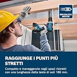 Bosch Professional 18V System GSR 18V-65 Cordless Drill (brushless Motor, Head Length 166, incl. 2 x GBA 18V 5.0Ah Batteries, Charger GAL 18V-40, L-BOXX) - 3