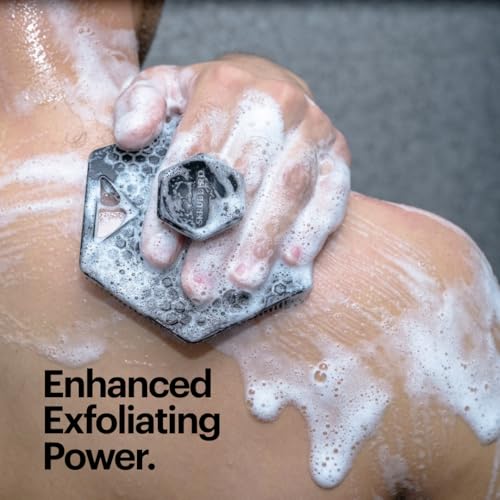 Image of Body Scrubber 2.0 - Robin - Premium Silicone Body Exfoliator for Men, Deep Clean, Hygienic, Fast Drying, Durable Shower Grooming Tool