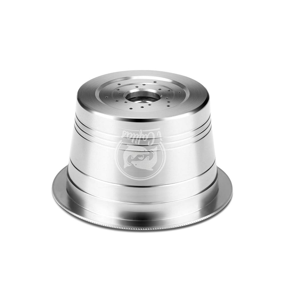 Capsules Café Réutilisables Inox, 2 Dosettes