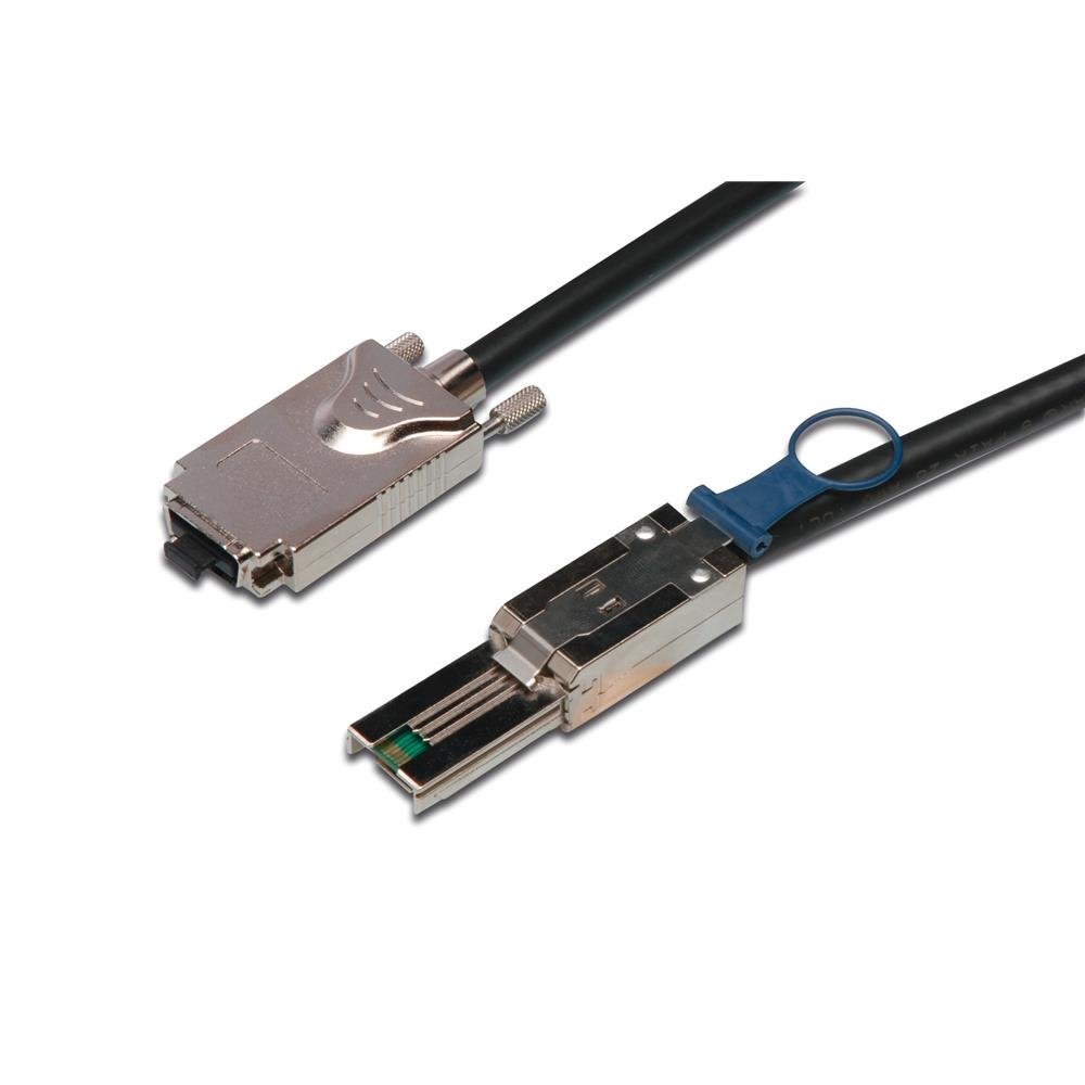 ASSMANN Electronic AK-410106-010-S cable Serial Attached SCSI (SAS) - Cable SAS (Negro)
