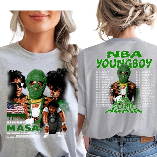 Yo.u.ngb.oy Music M.ASA Tour Shirt, Nev.er Bro.ke Again Shirts Multi2