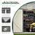 Devoko 10x14 FT Outdoor Storage Shed, Large Metal Storage Sheds with Lockable Door, Utility Garden Tool Shed with Sloping Roof, Outside Steel Storage Sheds for Patio Lawn Backyard, Gray
