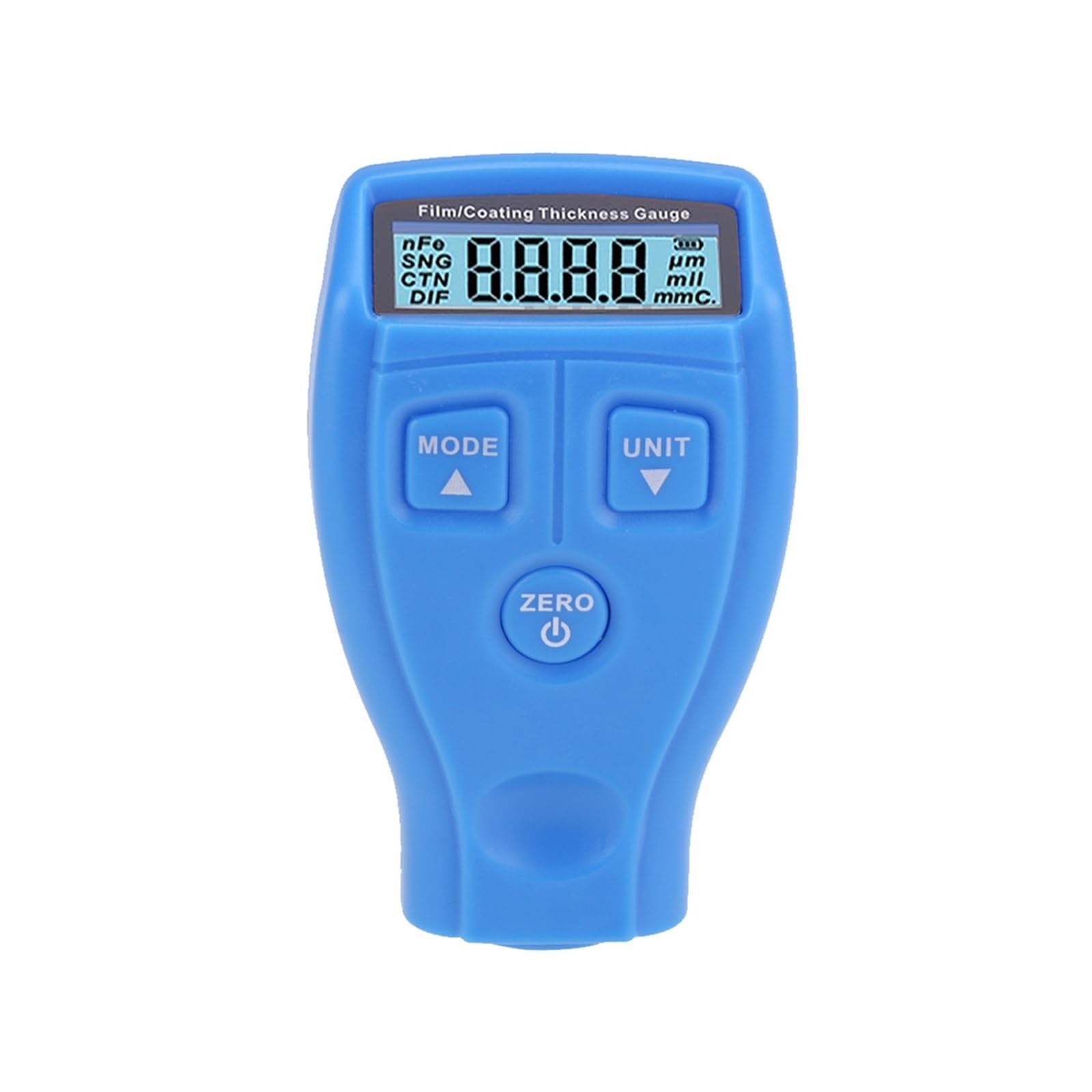 LNHHG Paint Thickness Gauge, Coating Thickness Gauge GM200 Painting Tester Iron-Based Film Thick Meter Tools Measuring Supplies(Blu)