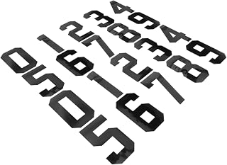 NUOBESTY 20Pcs Iron-On Number Patches for Sports Jerseys Embroidered Decorative Patches for Basketball and Soccer Uniforms DIY Clothing Repair and Personalization