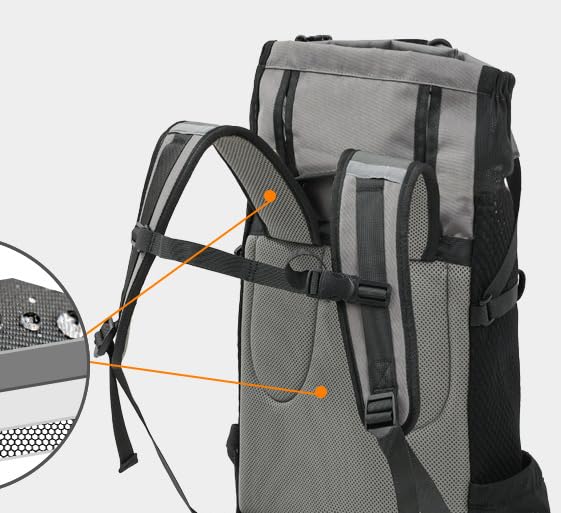 Amazon.co.jp: ペット キャリー リュック 大型犬 用 15kg 対応 4層