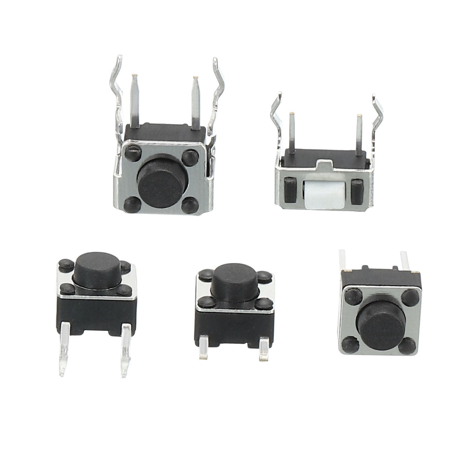 250 Interruttori Tattili A Pulsante - Kit Micro Switch Per Elettronica