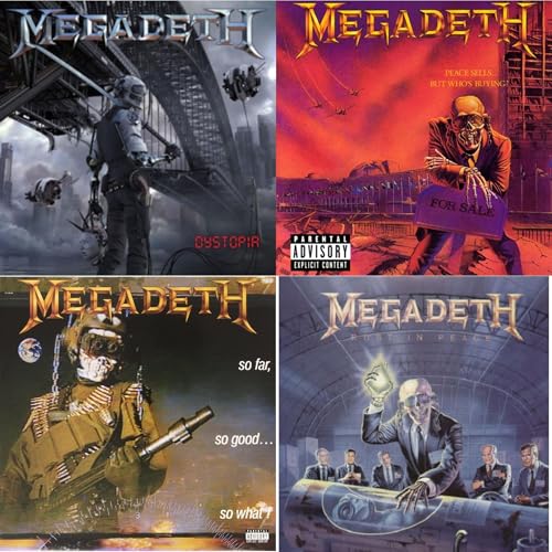 Dystopia & Peace Sells But Who's Buying & So Far So Good So What & Rust In Peace Record Set