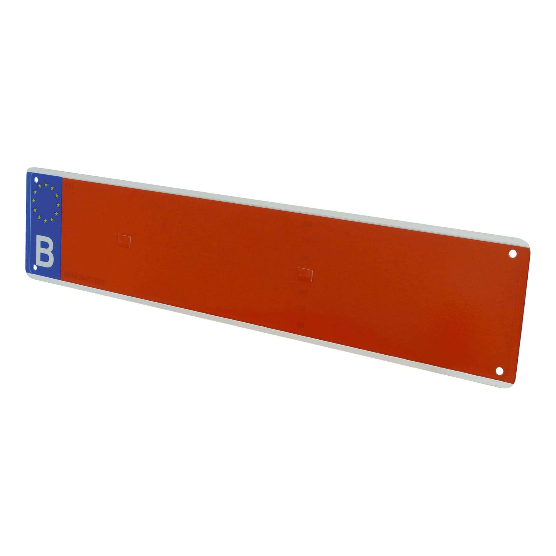 Carpoint 0691343 Agriculture Licence Plate, Red