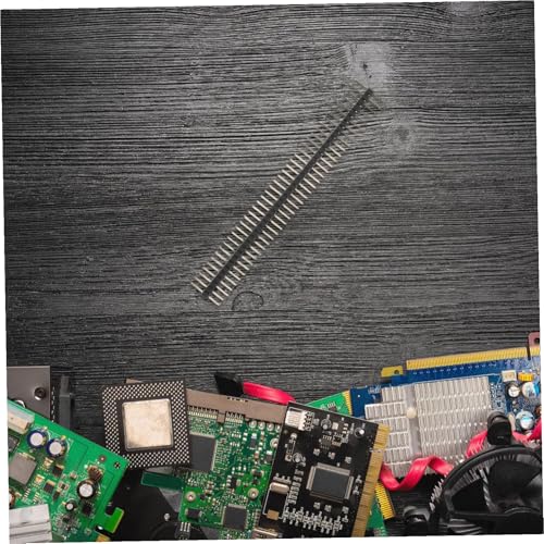 Conector hembra 2.54 mm de 40 pines recto dorado para placas 7