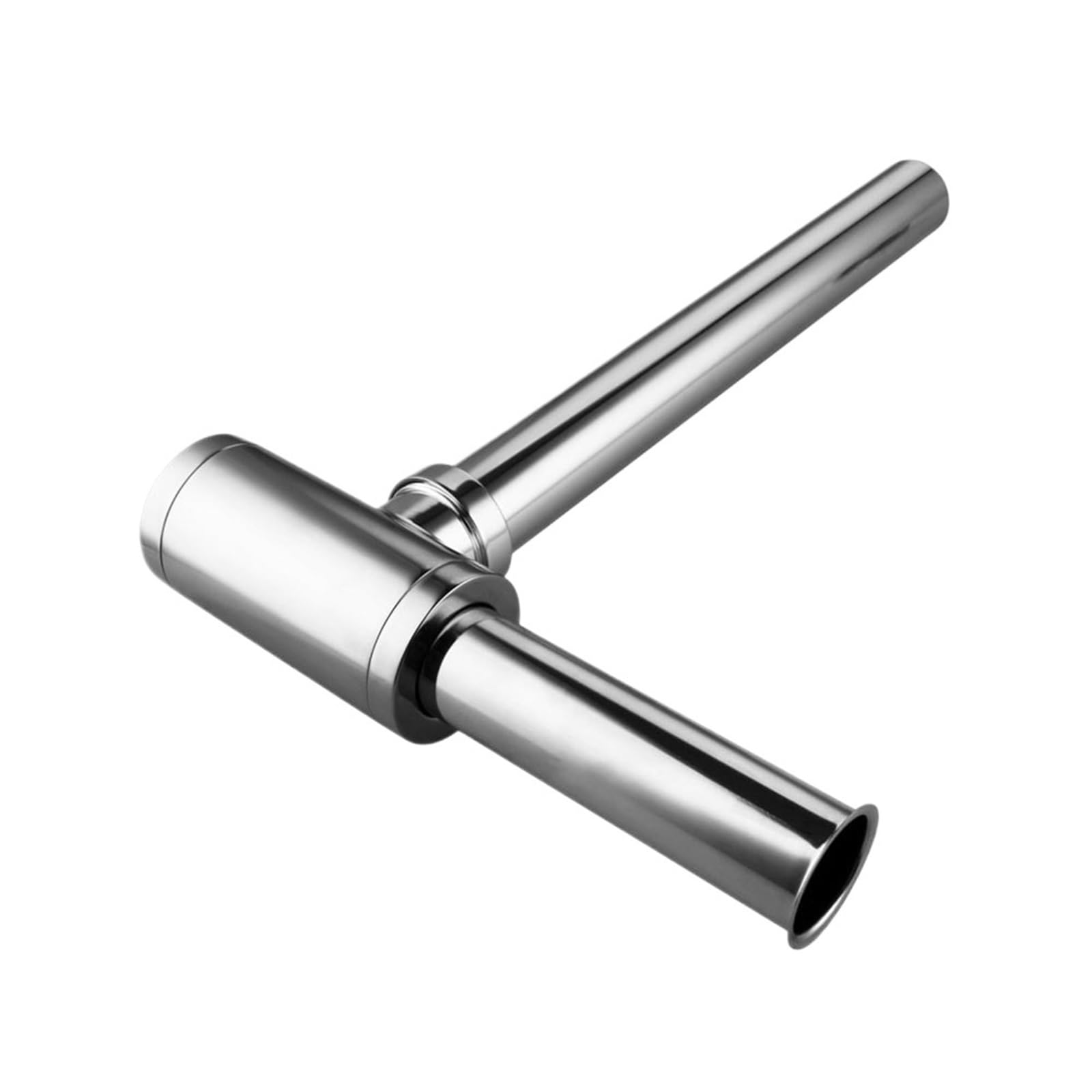 Sifón de acero inoxidable for lavabo baño, accesorio for fontanería Para Lavabo De Baño y Lavabo