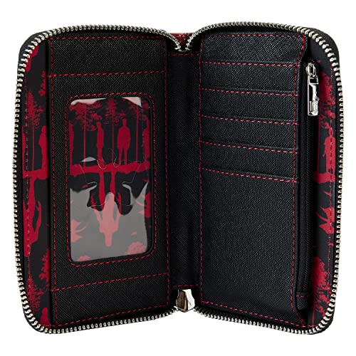 Netflix Stranger Things Upside Down Shadows Zip Around Wallet4