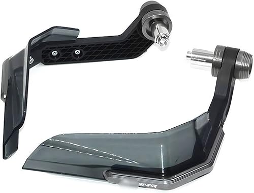 Para Bajaj Dominar 400 Protector de Manos de Motocicleta Protector de Mano Protector de Parabrisas Accesorios (Color Titanio, Tamaño Logotipo)