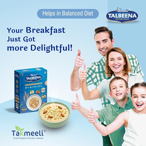 Image of Takmeeli Talbeena With Dry Fruits - Milk Mawa Flavour | Premium Pack | Pack-1 |250g = 1 x 250 g