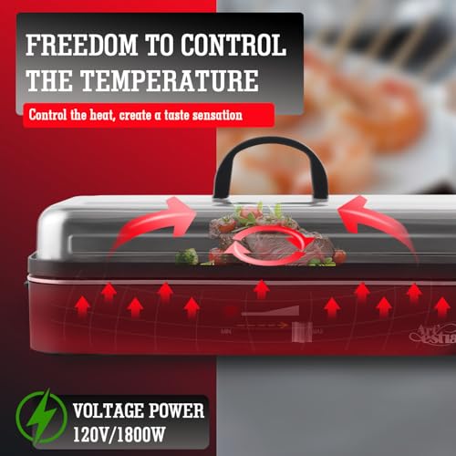 Artestia AR-89038 Upgrade Version - Artestia 1800W Electric Outdoor Grill thumb #1