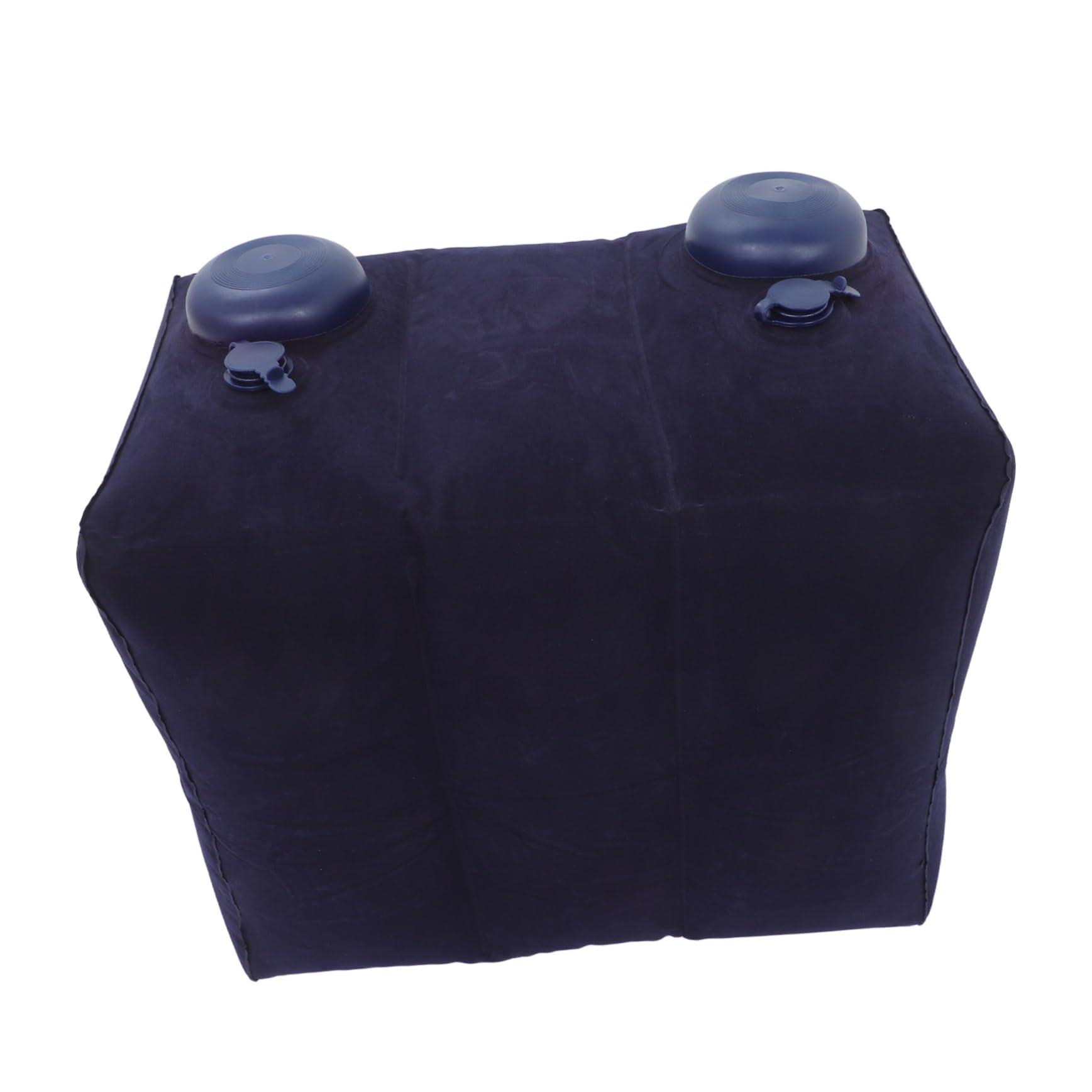 Reposapiés Inflable Ajustable de PVC Flocado para Avión y Hogar