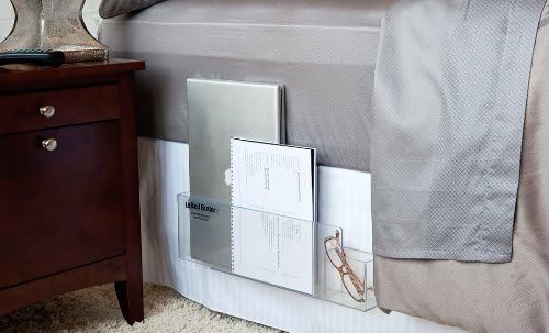 Bed Butler 16" Pro Bedside Caddy for Laptops and Remotes