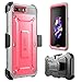 OnePlus 5 Case, SUPCASE Full-Body Rugged Holster Case with Built-in Screen Protector for OnePlus 5 (2017 Release), Unicorn Beetle PRO Series - Retail Package (Pink/Gray)