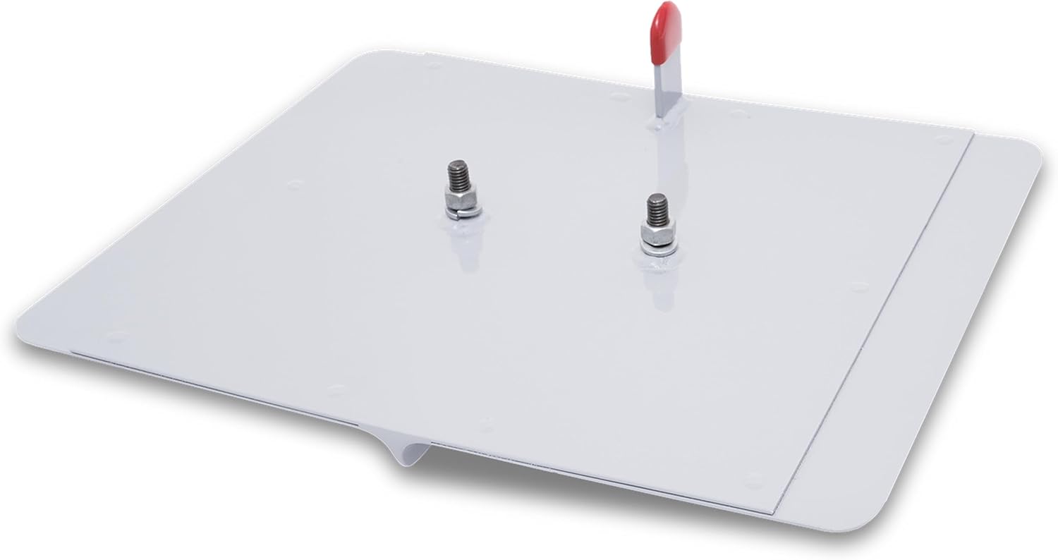 MARSHALLTOWN All Steel Walking Groovers, 305mm Length, 356mm Width, 13mm Radius, 25mm Groove Depth, Standard Groove Style, Made in the USA, 14151