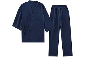 Classical Japanese Sleepwear Pajama Kimono