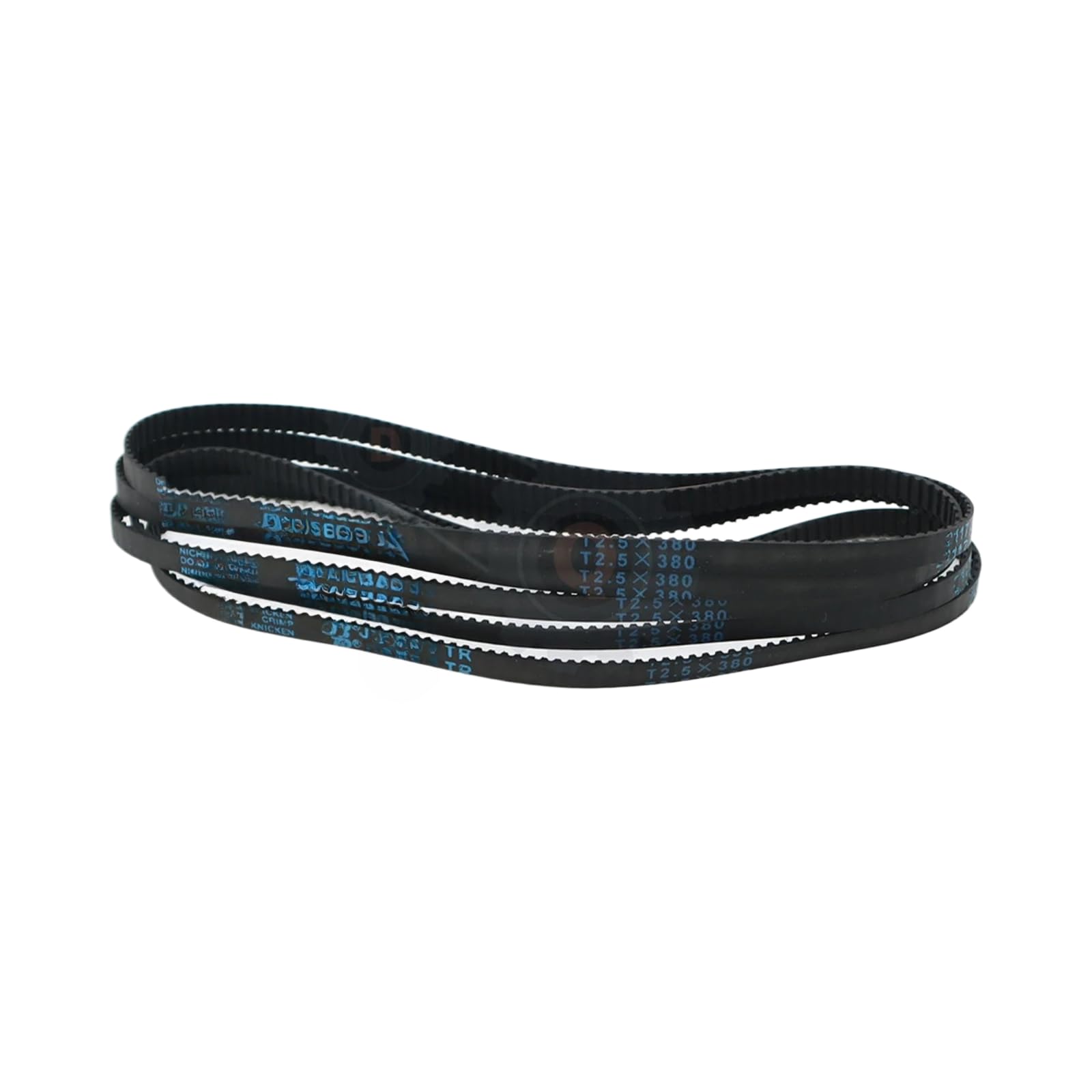 T2.5 Cinghia dentata Anello chiuso Gomma Lunghezza 65mm-480mm