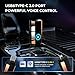 Wireless CarPlay Adapter for Android/iPhone, 2025 Upgrade 𝟮 𝙄𝙉 𝟭 USB-A&C, Fast BT 5.3GHz, Auto-Connect for Built-in Wired CarPlay Cars, Mini Android Auto Dongle Compatible for iOS 10+/Android 11+