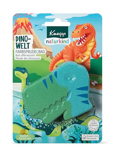 Kneipp naturkind Dinowelt Farbsprudelbad - mit viel Liebe speziell für Kinder entwickelt - bewahrt die zarte Kinderhaut vor dem Austrocknen - 1 Stück