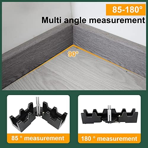 2-in-1 Mitre Measuring Cutting Tool, Measuring and Sawing Mitre Angles Cutting Tool for Home Improvement, Carpentry Work - 2