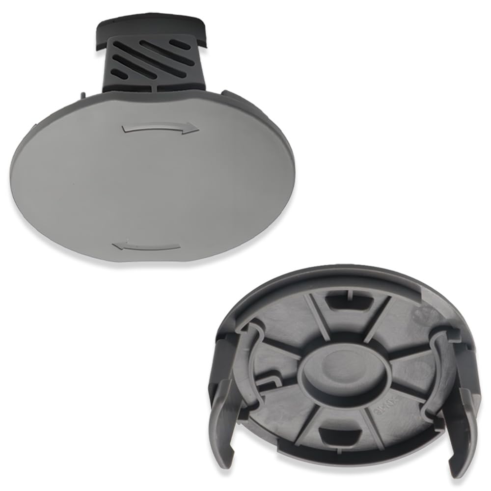 2 Pcs Grass Trimmer Spool Cover Compatible with Bosch EasyGrassCut 18-26 18-230 18v-260, F016F05320 Replacement Spool Cap